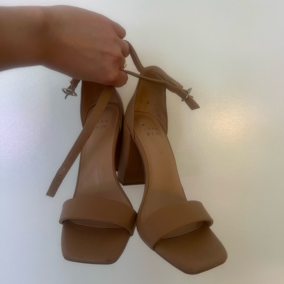 a new day Shoes - Tan Heels